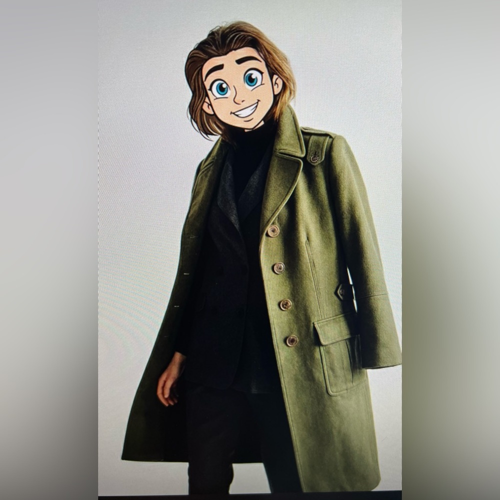Moschino Wool Coat